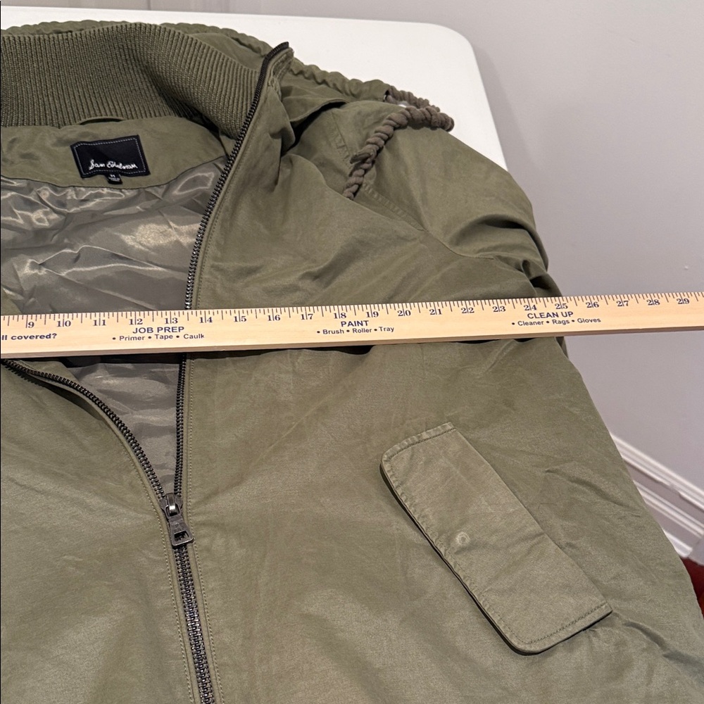 Anorak High Double Collar Full Zip Outdoor Autumn Warm Rain/Wind Boyfriend Fit M - Picture 6 of 13